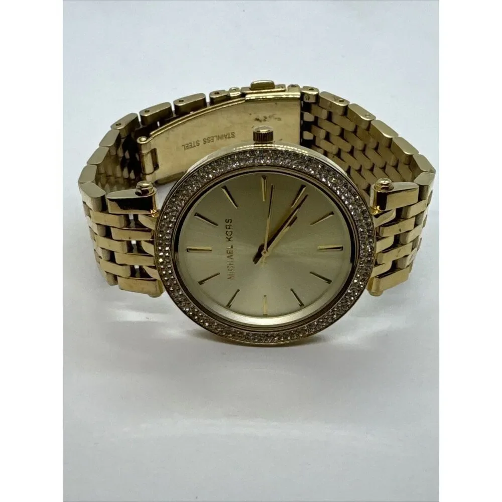 Michael Kors Darci MK3191 Women's Gold Stainless Steel Analog Dial Watch JNA280